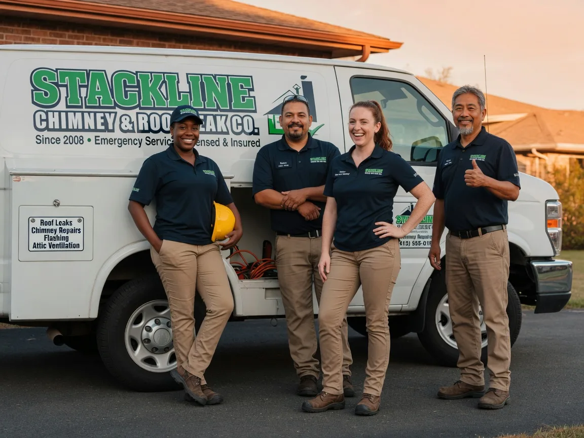 Chimney flashing repair company in Stoddard, WI